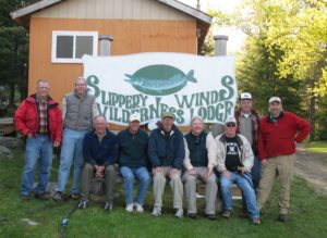 Group at slippery Winds