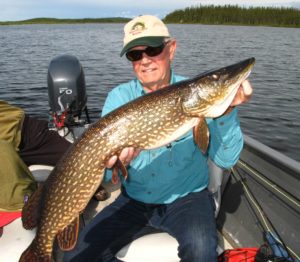 Pike on Wollaston Lake