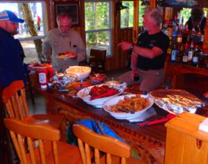 Guests Eating