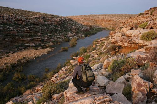 The view from South African Canyon Country