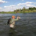 Hooked up on the Vaal River