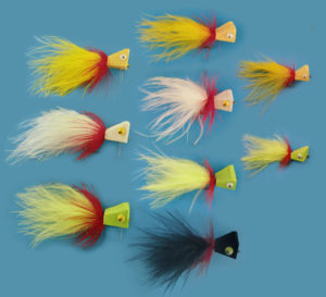 Blockhead Poppers in 3 sizes, 2 to 4 colors